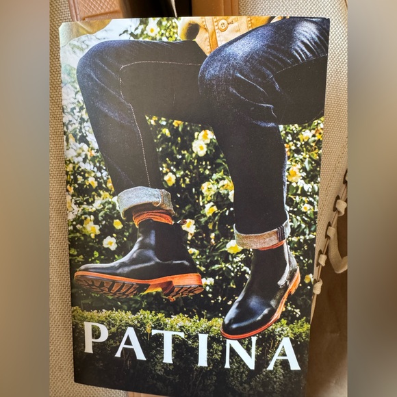 Patina Men’s Boots Size 9.5 Shadow Black - Picture 11 of 11